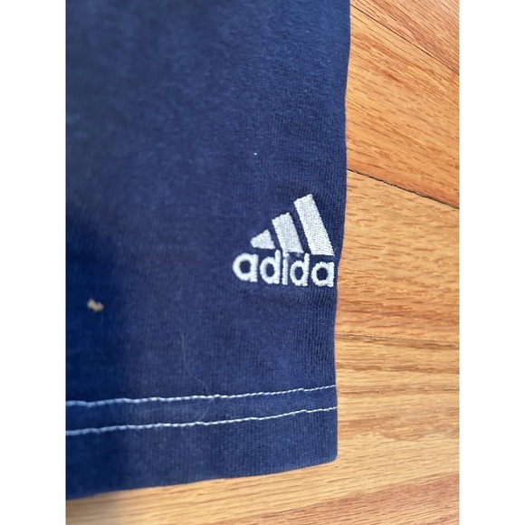 Adidas New York Yankees Shirt Blue Pullover  Vintage - Picture 3 of 6